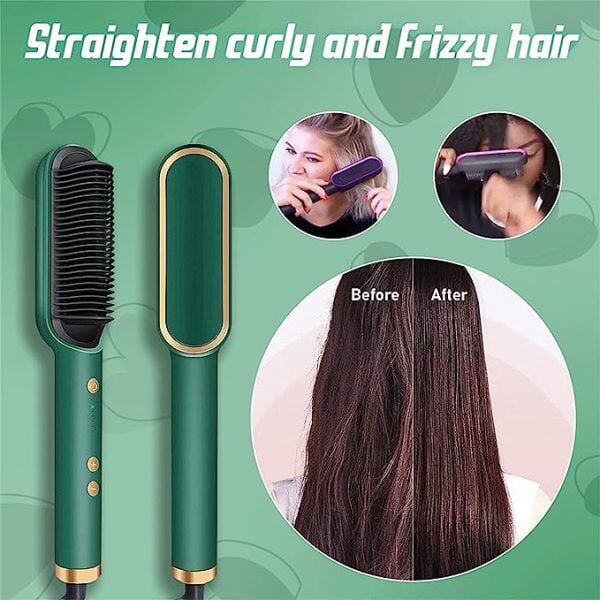 Electric Comb Hair Straightener Hair Care Pak Deal
