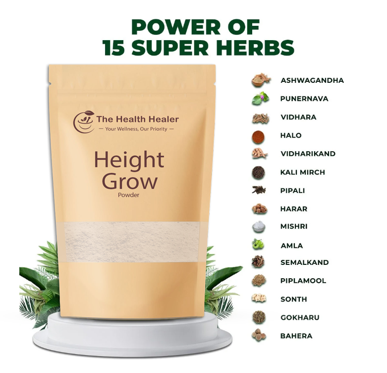 Height Growth Powder |100% Natural Height Increase Supplement