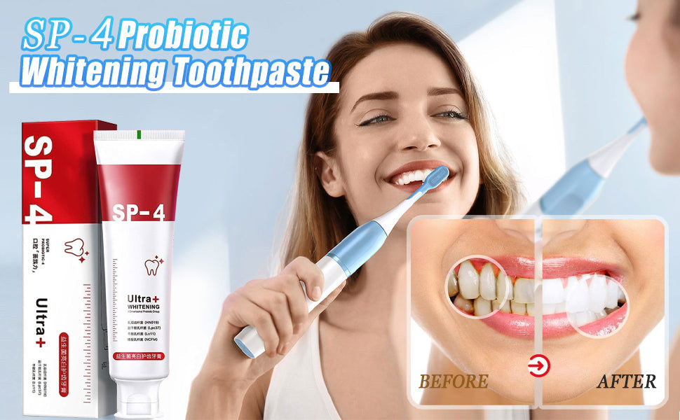 Yayashi SP4 Oral Care probiotic - Teeth Whitening Toothpaste | 100% Orignal