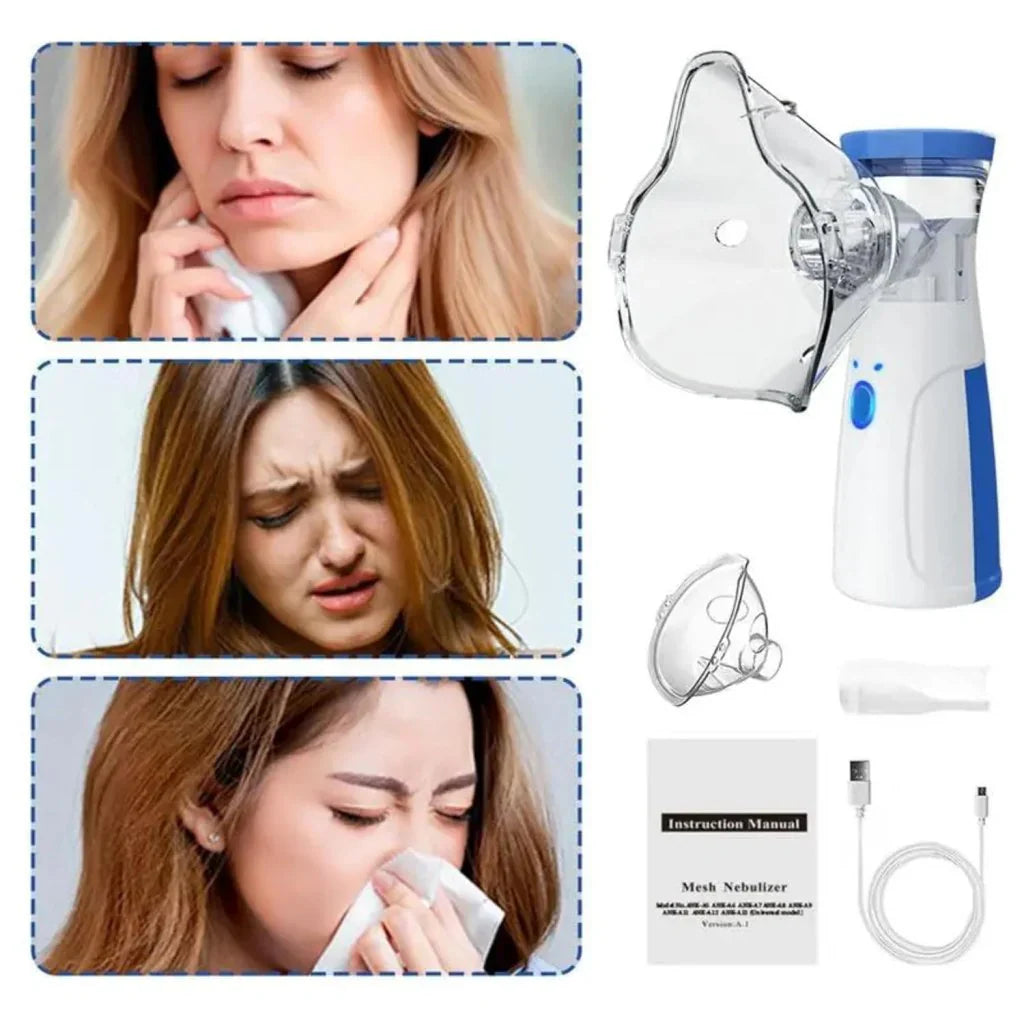 Portable Nebulizer for Kids & Adults | Rechargeable