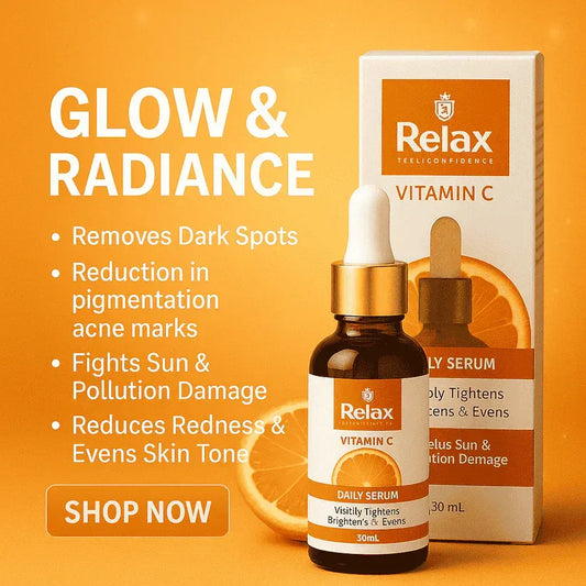 Relax UK Vitamin C Face Serum 30ml | 100% Orignal